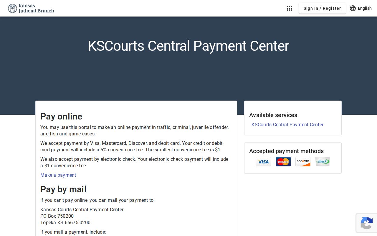 Lyon County Emporia traffic court payment search