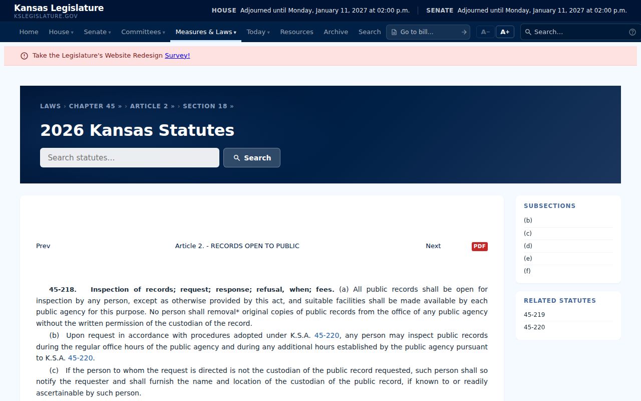 Lyon County Neosho Rapids court docket request law
