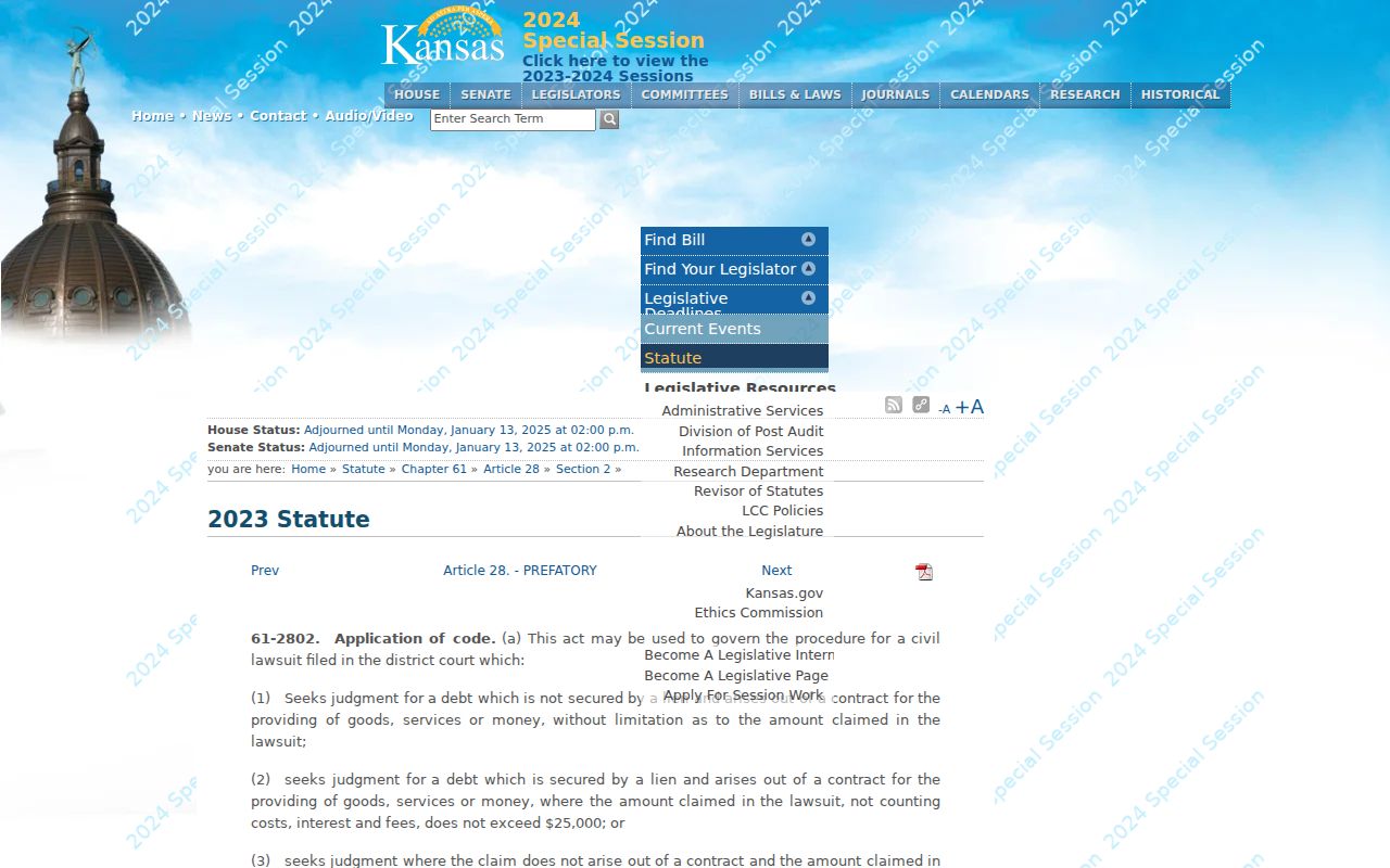 Kansas jurisdiction reference compared with Lyon County traffic records
